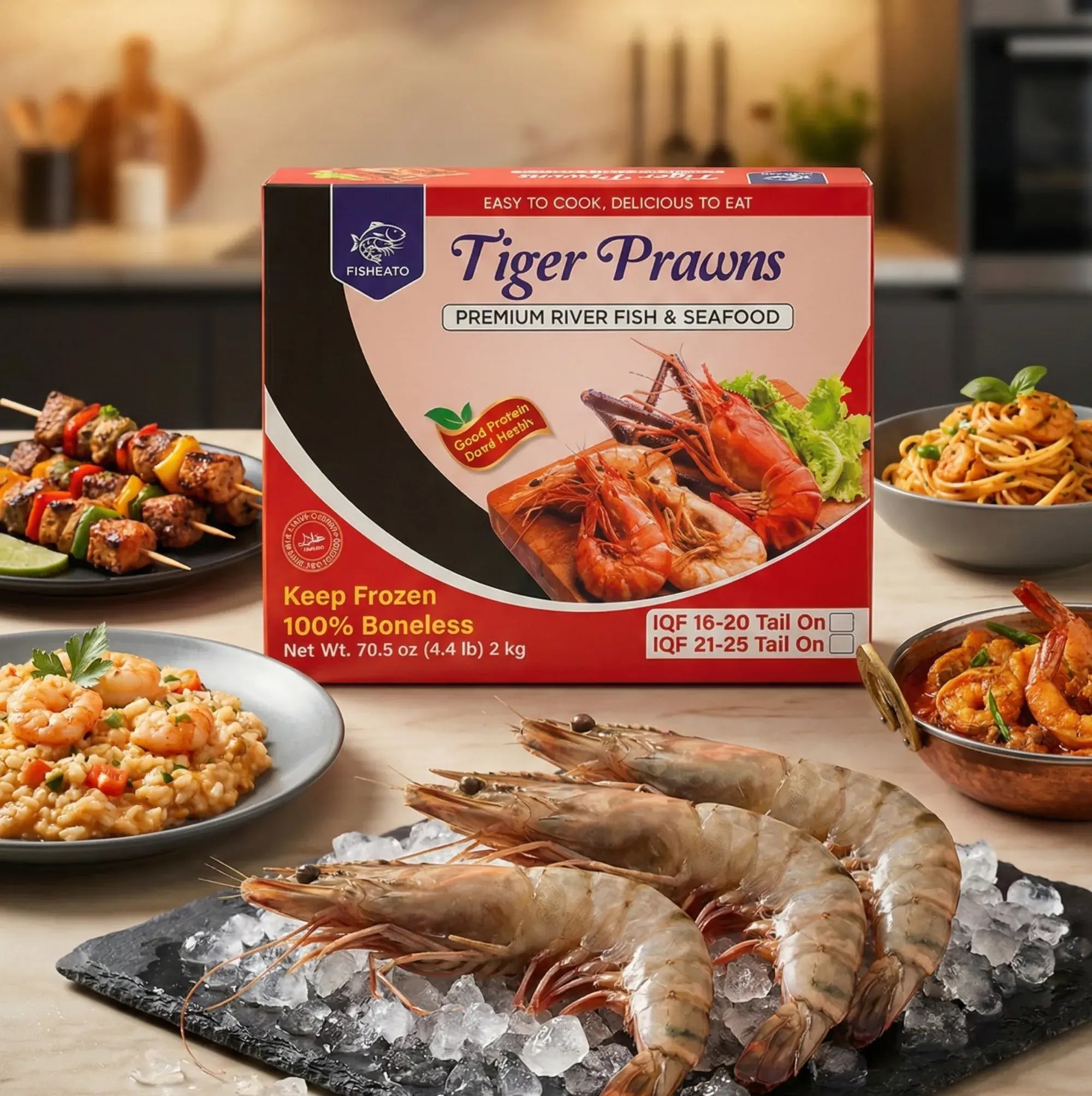 TIGER PRAWNS (2KG)