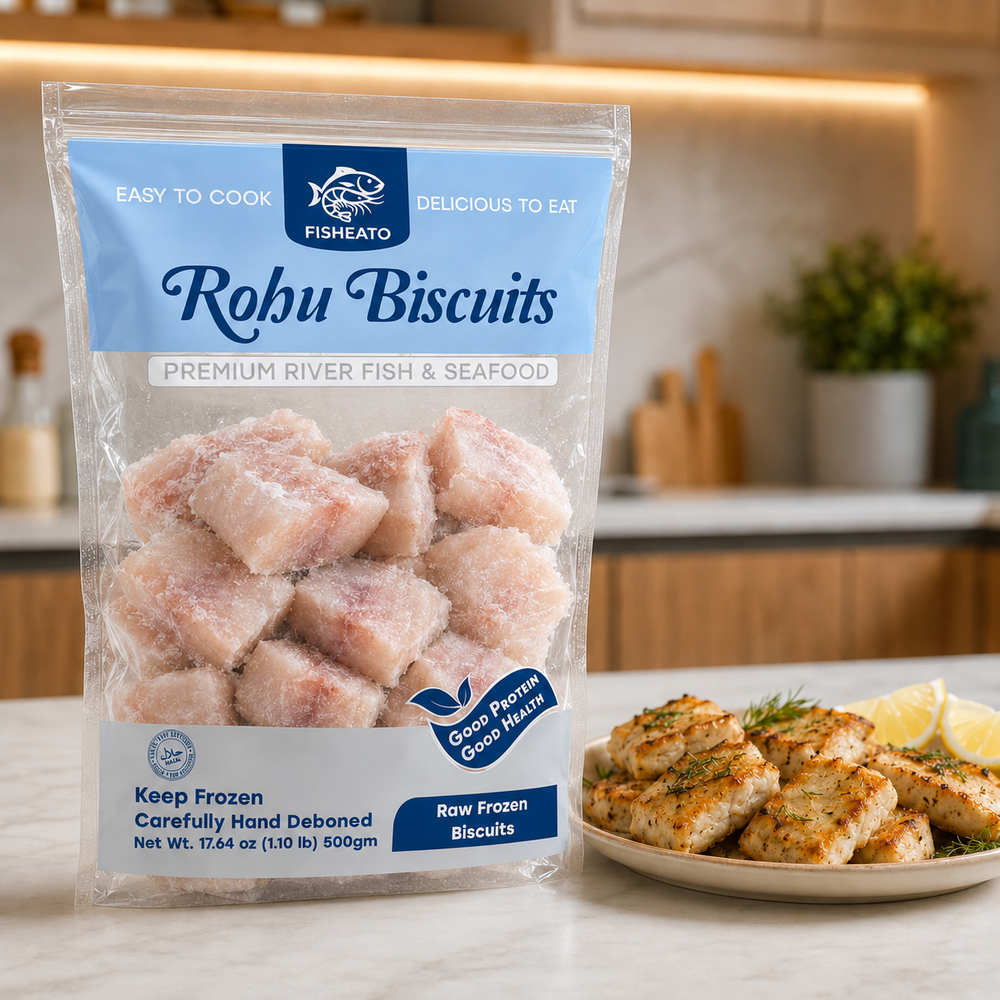 Rohu Fish Biscuits 500g